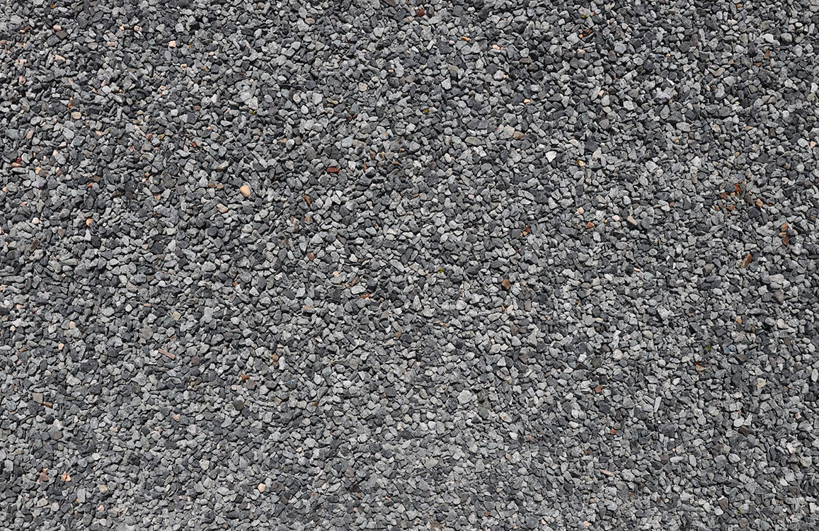 Decorative Pattern of Granite Gravel